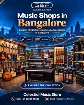 Explore Trusted Music Shops in Bangalore