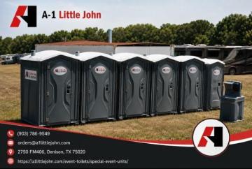 Portable Toilets for Events | A-1 Little John