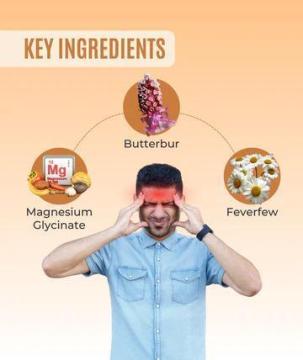 Sugar free Migraine Relief gummies