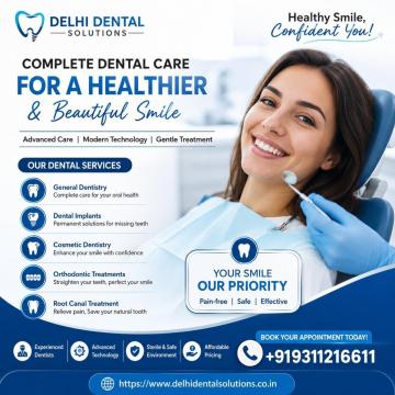 Best Dental Clinic in Delhi | Kamniyata Dental Solutions