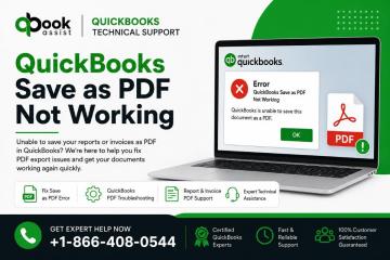 Resolve QuickBooks Save as PDF Not Working Issue Fast
