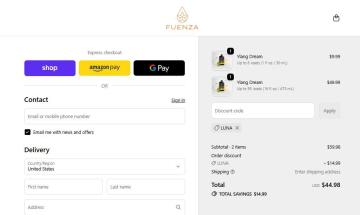 25% OFF All Products On Fuenza