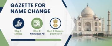 Official Gazette Name Change Service in UP | Guaranteed Legal Approval