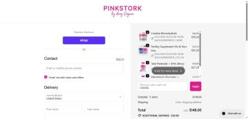 20% OFF Your Storewide on Pink Stork