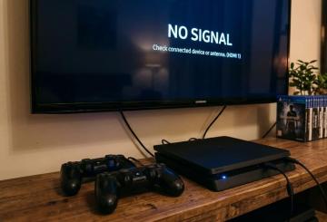 PlayStation 4 {PS4} that is not showing on screen