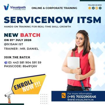 ServiceNow ITSM Training | Online New Batch