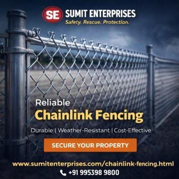 Chain Link Fencing Manufacturer in Delhi