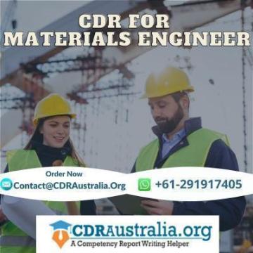 Get CDR For Materials Engineer - By CDRAustralia.Org