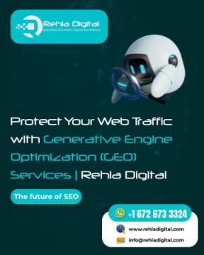 Protect Your Web Traffic with Generative Engine Optimization (GEO) Services | Rehla Digital