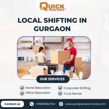 Affordable Local Shifting Services in Gurgaon – Quick Packers Movers