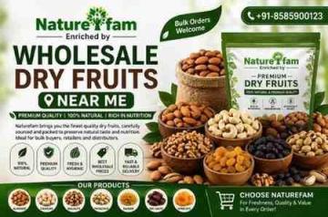 Wholesale Dry Fruits Near Me – Premium Bulk Dry Fruits by Naturefam