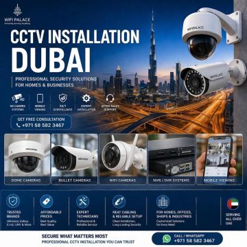 CCTV Installation Dubai & Security Systems