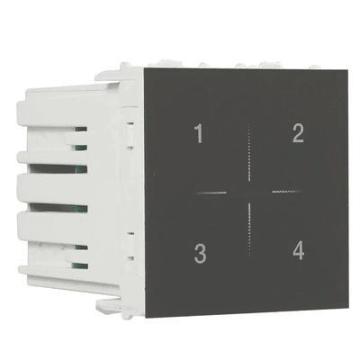 Crabtree Signia Smart 4 Scene Controller 2M Grey