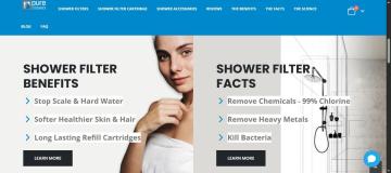 PureShowers.co.uk Black Friday Sale - 20% OFF Shower Filters + Free Gifts