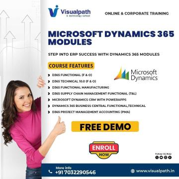 Become a Dynamics 365 Professional Today with Visualpath