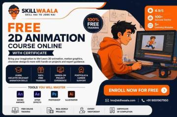 Learn 2D Animation Online | Adobe Animate, After Effects & Motion Graphics Course