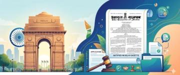 Gazette for Name Change Process Online in Delhi