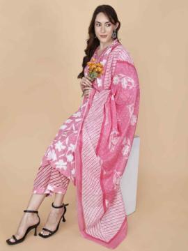 Buy 3 Piece Pink Suit – Pretty Lady - Price: ₹3,370.00