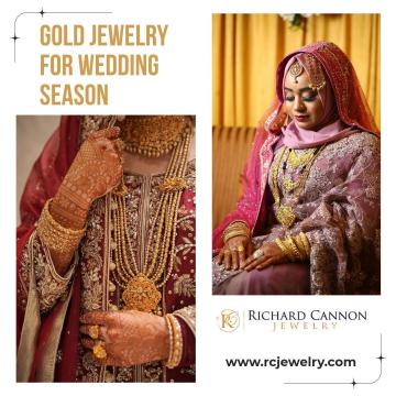 Gold Jewelry for Wedding Season - www.rcjewelry.com