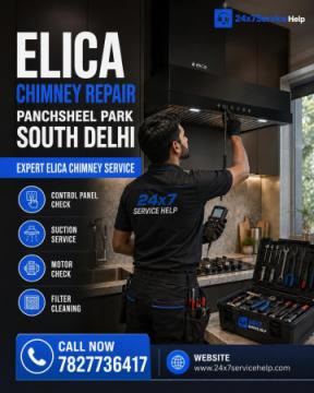 Elica Chimney Repair Service in Panchsheel Park South Delhi