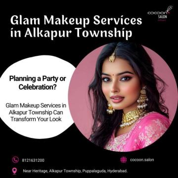 Glam Makeup Services in Alkapur Township | | Cocoon Salon