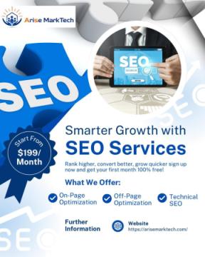 Professional SEO Services by Arise AI Marktech