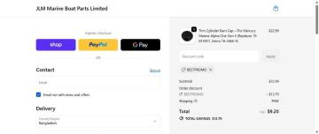 JLM Marine: 60% OFF Your Purchase + Free Shipping