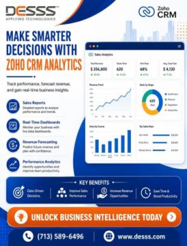 Zoho CRM Consulting Services for Sales Automation, CRM Success & Growth | DESSS