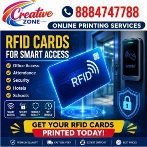 RF ID Card Printing | Plastic RFID Card | Access Control Cards | 576