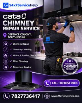 Cata Chimney Repair Service in Defence Colony South Delhi – Expert Kitchen Chimney Solutions