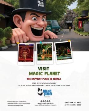 things to do in Thiruvananthapuram : magic planet theme park