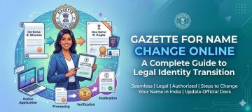 Official Gazette Name Change Online | Vakil India Help