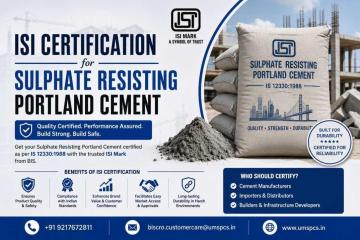 How to Get ISI Certification for Sulphate Resisting Portland Cement?