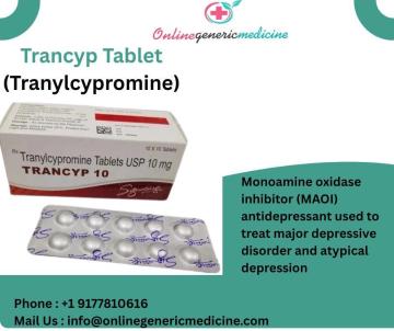 Trancyp Tablet (Tranylcypromine) | Check Uses, dosage, & side effects