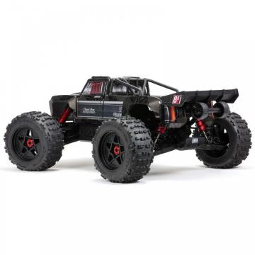 Arrma 1/5 Outcast 8S EXB 4X4 Roller Brushless Stunt Truck, Black (MEGATRONTOYS)
