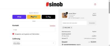 30% OFF Your Order on Sinob