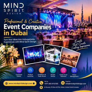 Professional Event Companies in Dubai for Every Occasion