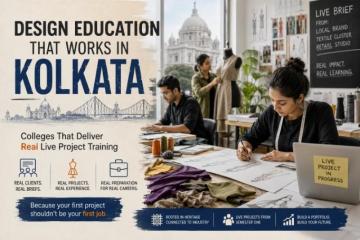 Top Rated Design Institutes Provide Design Courses in Kolkata With Live Project Experience?