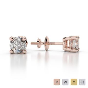 Single Diamond Stud Earring Canada