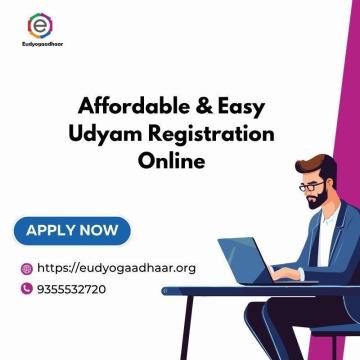 Affordable & Easy Udyam Registration Online