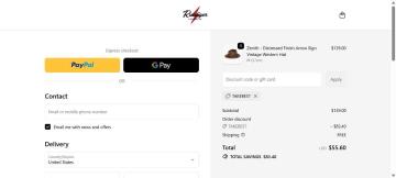 60% OFF Sitewide on Ruediger Hats