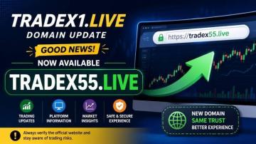 Tradex1.live users can now explore the new Tradex55.live domain for trading