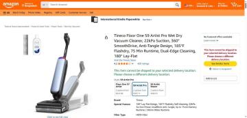 32% OFF For The Black Week on The Tineco S9 Artist Pro