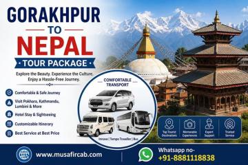 Best offers Gorakhpur to Nepal Tour Package in 2026