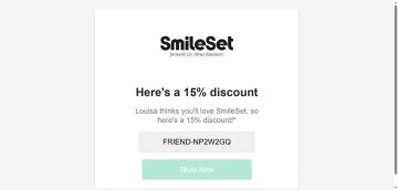 15% OFF Sitewide At SmileSet