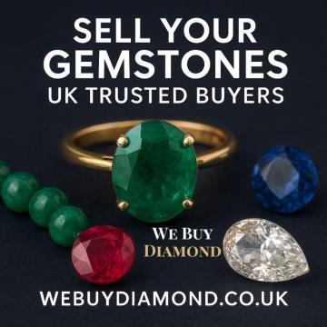 Sell Your Gemstones for Top Cash in the UK – We Buy Diamond