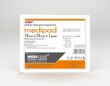 Medipad – Sterile Absorbent Dressing Pad for Export | ISO 13485 – Medicare Hygiene Limited