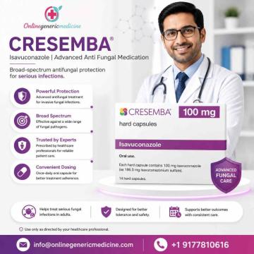 Cresemba Isavuconazole | Advanced Anti Fungal Medication