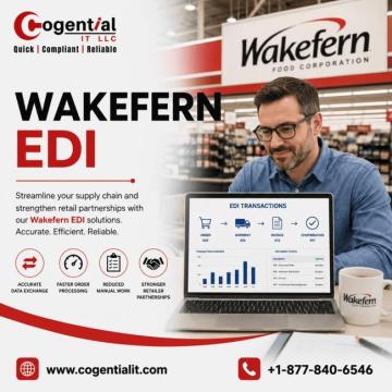 Reliable Wakefern EDI Services by Cogential IT