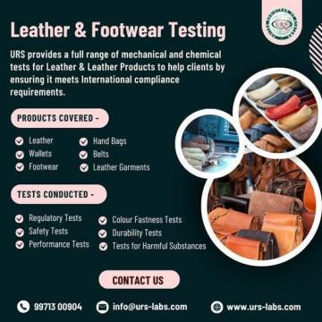 Best Leather Products Testing Lab in Kanpur